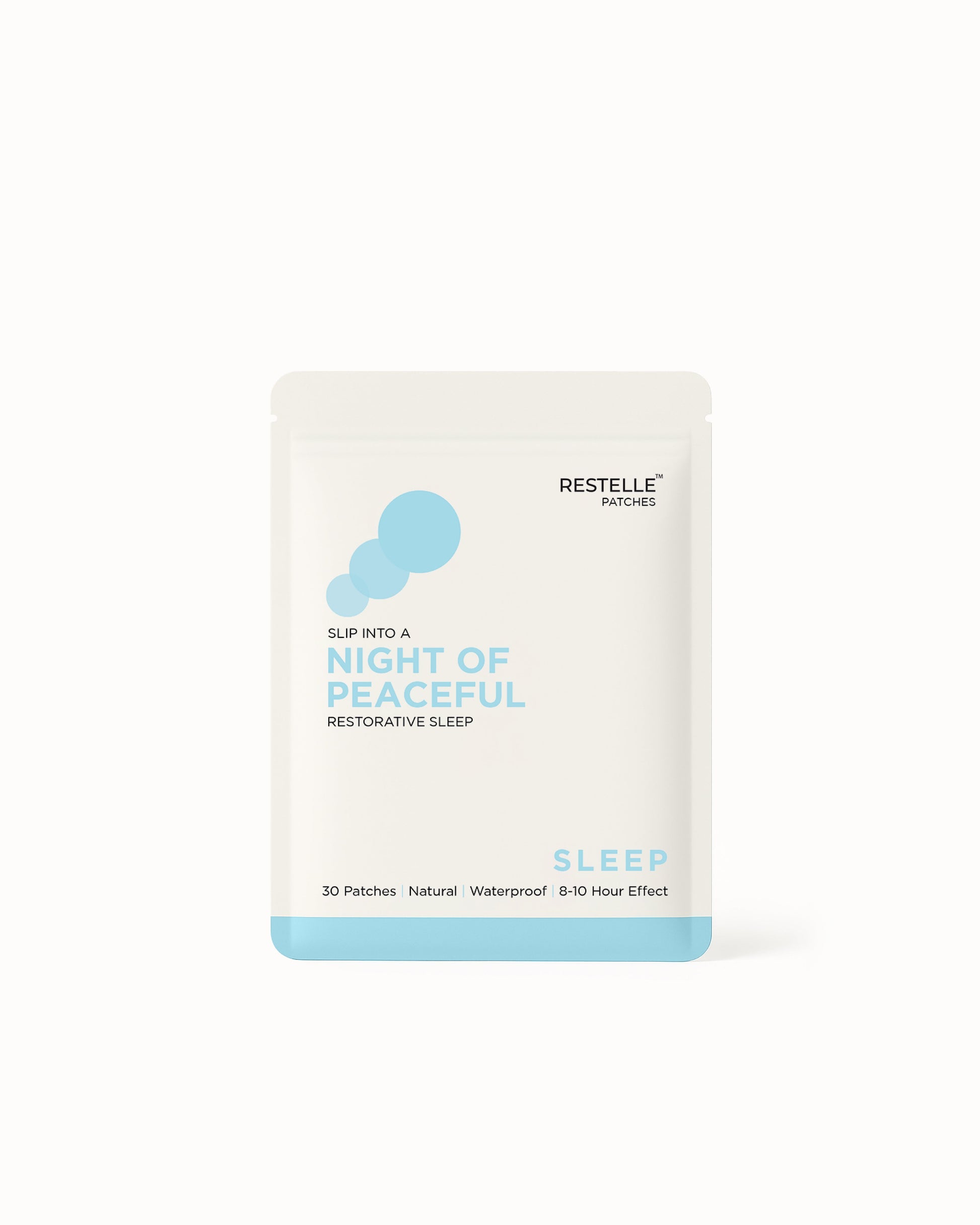 A single pack of Elanessa Sleep Patches, 30 patches.