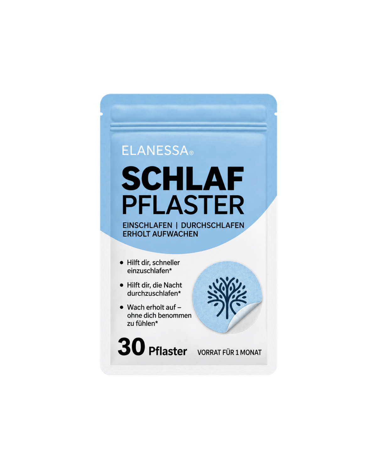 A pack of Elanessa Sleep Patches.
